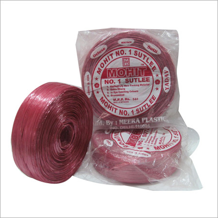 Red Sutli - Plastic, Customizable Length, Varied Diameter | High Tensile Strength, Durable, Smooth Finish, Reliable, Versatile Use