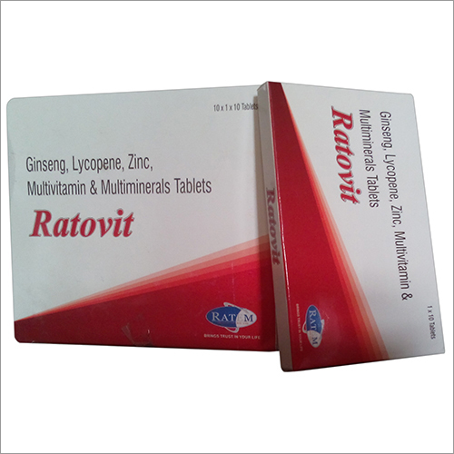 Ginseng Lycopence Zinc Multivitamin & Multiminerals Tablets