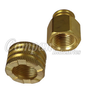 Brass Male Female Pipe Inserts