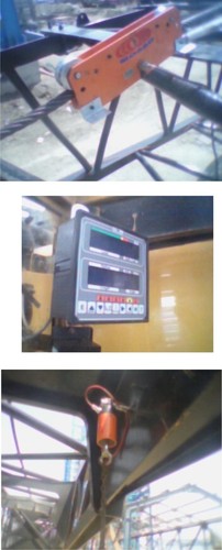 Total Movement Indicator system for Gantry Crane