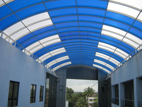 Polycarbonate Sheet Roofing Work By KAUSHAL INFRATECH PVT LTD