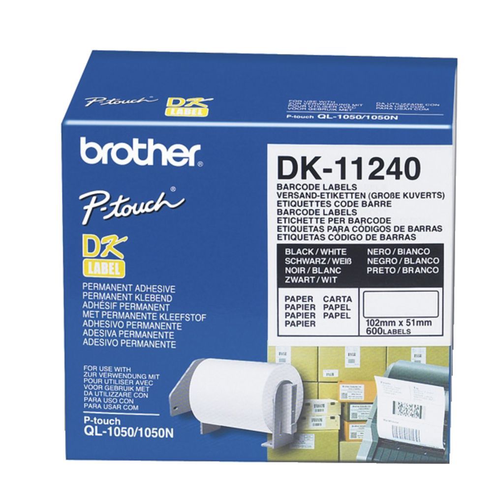 Bar Code Label 102mm x 51mm x60pcs