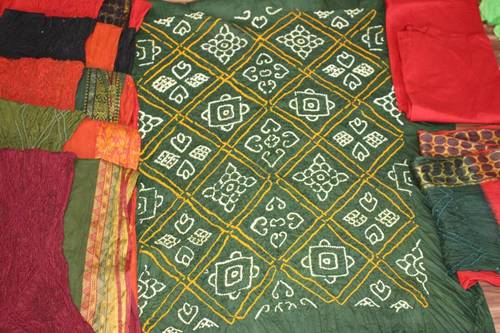 Printed Satin Dress Material at Rs 431 in Rajkot | ID: 20851343530