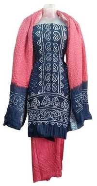 Stylish Satin Handwork Dress Material