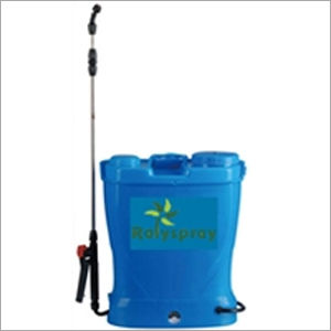 Battery Operated Backpack Sprayer Capacity: 20 Kg/Hr