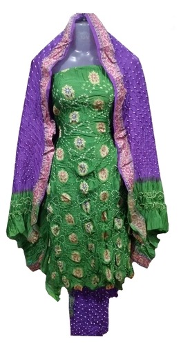 Gadwal Silk Dress Material