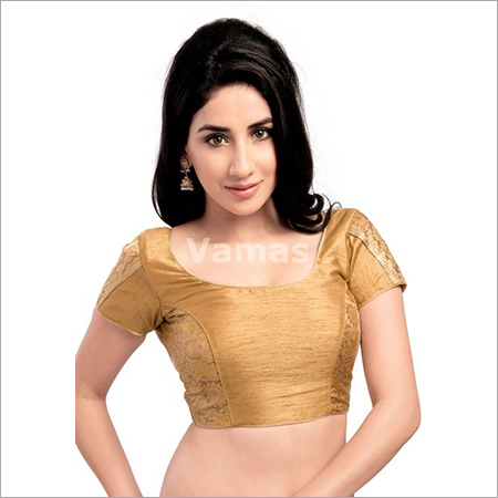 Gold Brocade Blouse