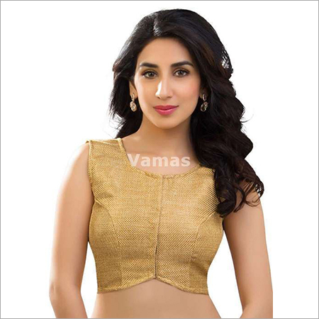 Gold Jute Crop Top