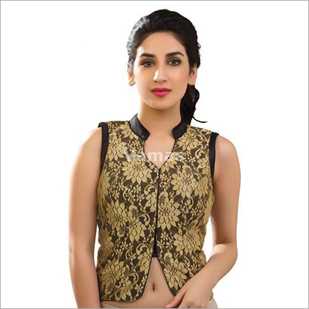 Vamas Black Fancy Jacket