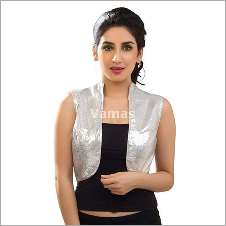 Silver Sequin Jacket