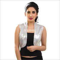 Silver Sequin Jacket