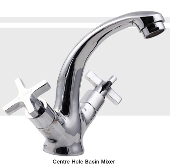 Centre Hole Basin Mixer