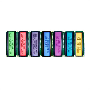 LCD Character Display Modules