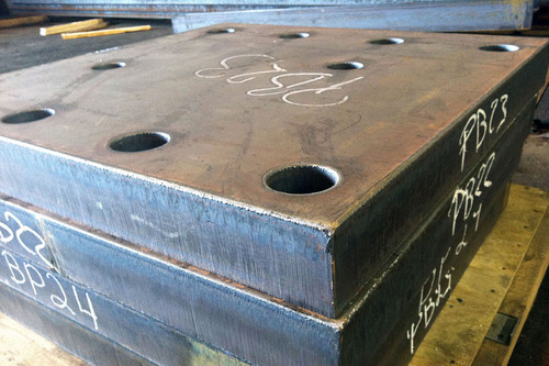 Transmission Tower Foundation Plate