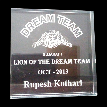 Corporate Acrylic Trophy