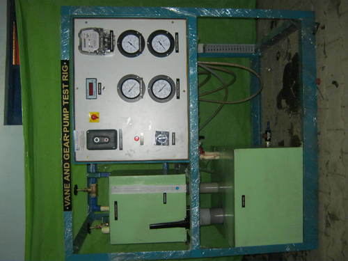 Vane & Gear Pump Test rig