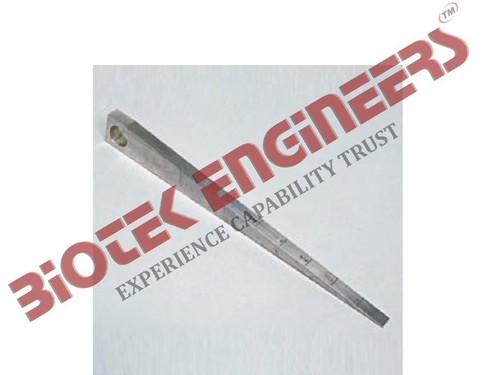 Straight edge with wedge 