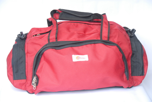Red color Duffel Bag