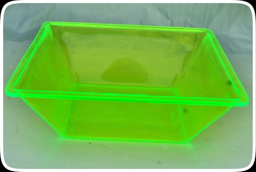 Neon Green Salad Bowl Acralic