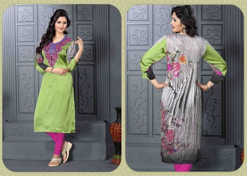 Satin Readymade Kurti
