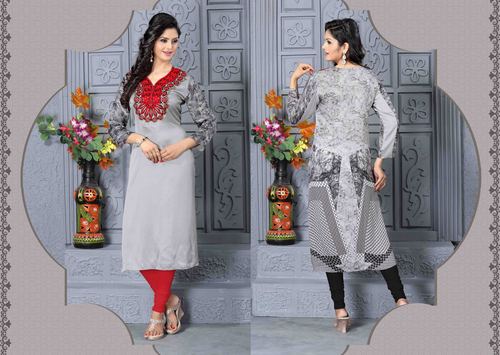 Satin Readymade Kurti
