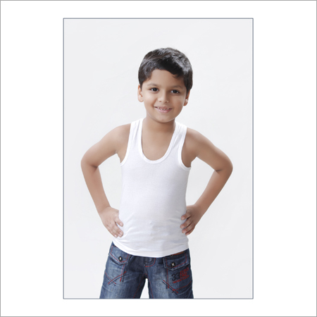 Superfine Banian - Cotton, Various Sizes, White | Soft Fabric, Breathable, Comfortable Fit, Double Stitching, Lightweight, Machine Washable