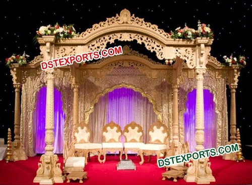 Indian Wedding Wooden Mandaps