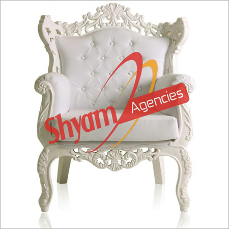 Decorative White Wedding Chair