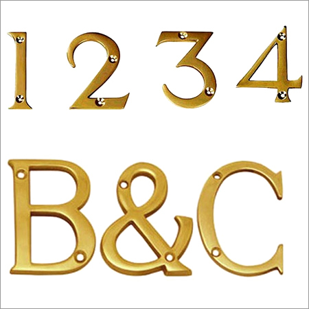 Brass Letters