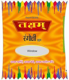 Rangoli colors