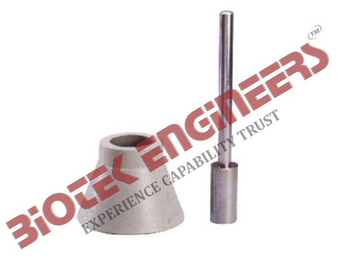 Sand Absorption Cone & Tamper - Metal & Plastic 50-100mm Diameter ASTM C128 | Accurate Measurement Durable Design Precise Testing