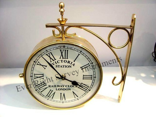 Victoria Station Clock Double Sided Wall Clock