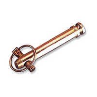 Top Link Pins - Stainless Steel, 2 Inch Size , Golden Color, Round Head Type, Polished Finish, Durable Assembling Tools