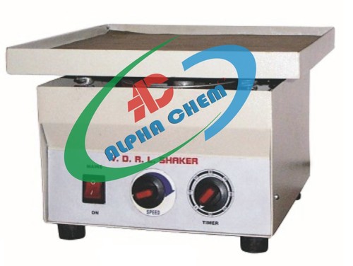 Rotary Shaker VDRL Rotator - 300x300 mm Platform, 180 RPM, 60-Min Timer, 220V AC, Single Phase | Agglutination, Blood Grouping, Solution Mixing