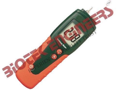 Wood moisture meter in box