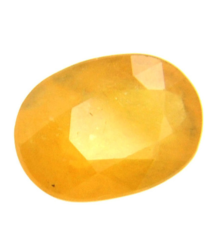 4.17 Carat Natural Bangkok Pukhraj/Yellow Sapphire Gemstone