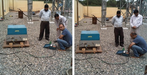 0.1 VLF testing of 66KV Cables Banglore