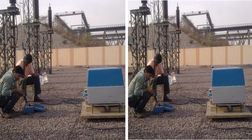 0.1 VLF testing of 132KV Cables Bhillai Steel Plant