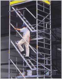 Scaffolding with Stairway