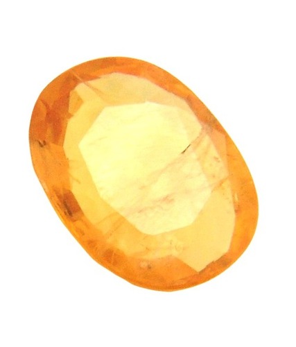 4.13 Carat Certified Bangkok Yellow Sapphire Gemstone -Pukhraj