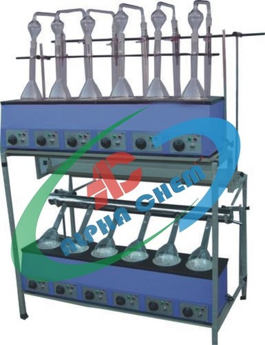 Kjeldhal Units with Glass Part