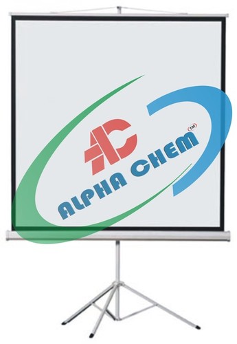 Projection Screen with Metallic Stand