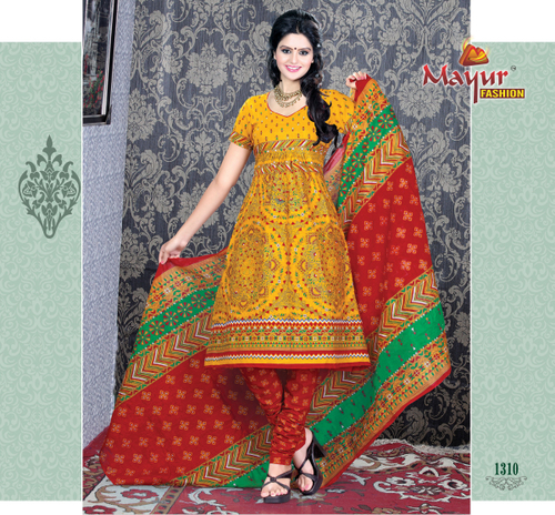 Pure Cotton Dress Materials