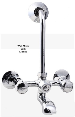 Wall Mixer with L-Bend