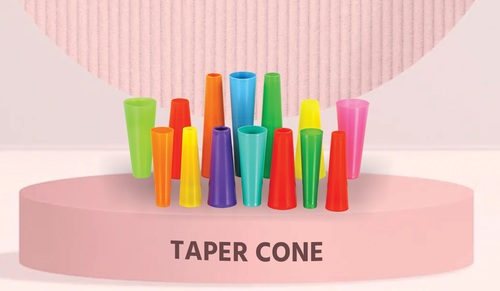 Red Taper Cones