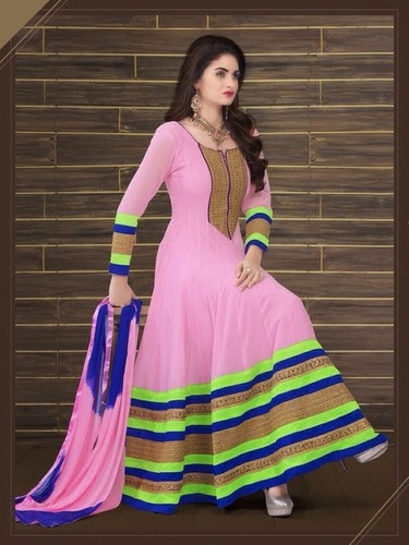 AYESHA 2, GEORGETTE PARTY WEAR SUIT
