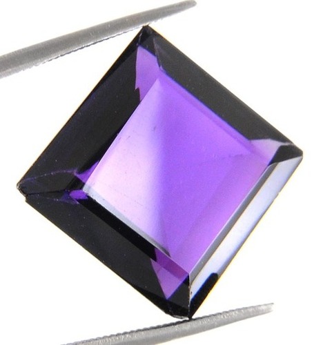 14.14 Ct ertified Emerald Cut Amethyst Gemstone