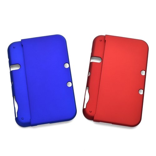 Hard Case Clear Skin Cover For Nintendo 3DSLL Blue/Red