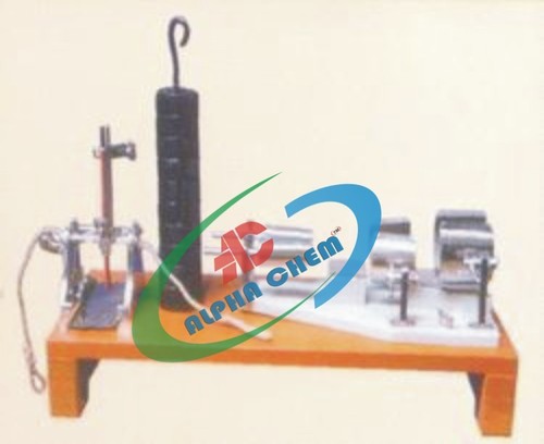 Moses Ergograph - Wood Metal, 40x30x20 cm, Beige | Finger Testing, Work Recording, Precise Measurement, Ergonomic Design