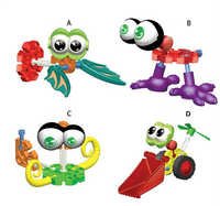 Multi Model Children Kids Plastic Puzzle Building Blocks Bricks Educational Toy
